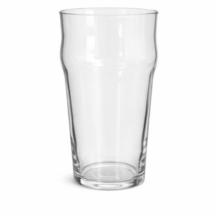 0,5l oluttuoppi valkoisella taustalla, olutlasi catering käyttöön